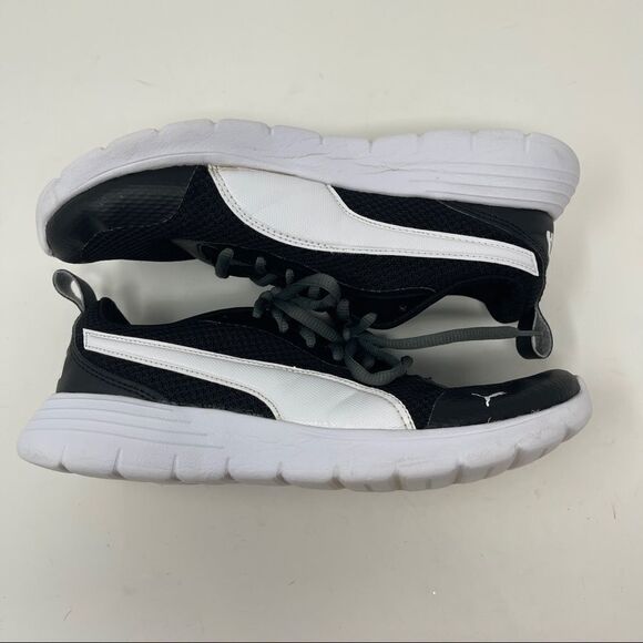 Puma Flex Renew Shoes Running Black Training Sneakers Casual Women's Sz 6 - Picture 5 of 9